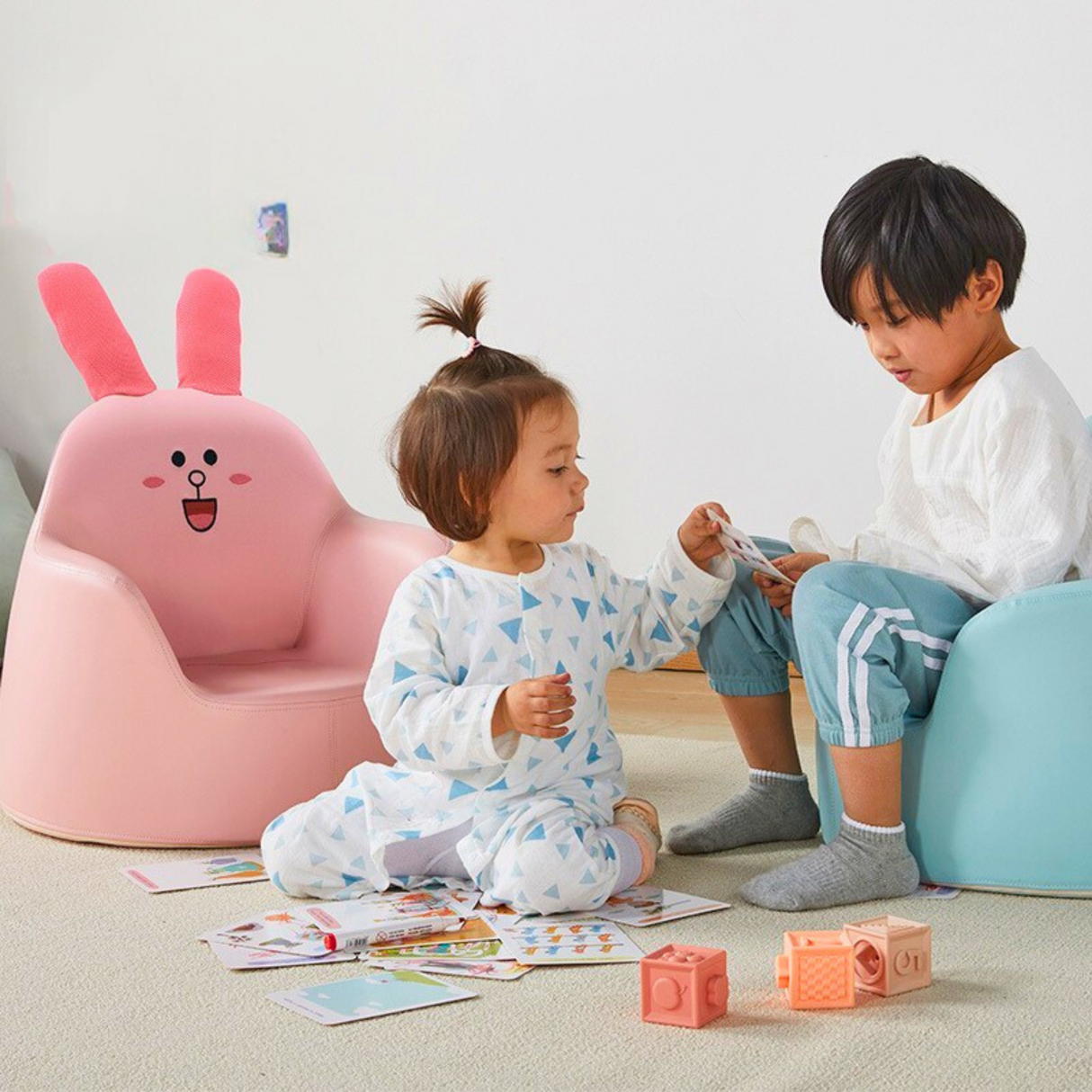 Kids and Toddlers Single Seat Cozy Play Sofa Chair - Comfort and Style