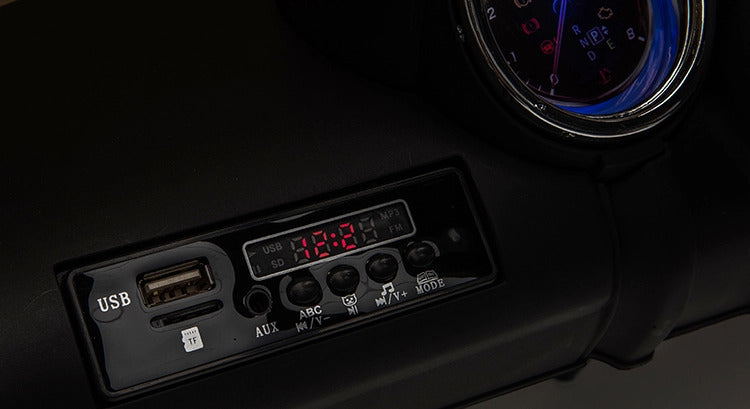 12V Jaguar F Type Kids 1-Seater Ride-On Car W/ Rubber Wheels, Music Player & RC