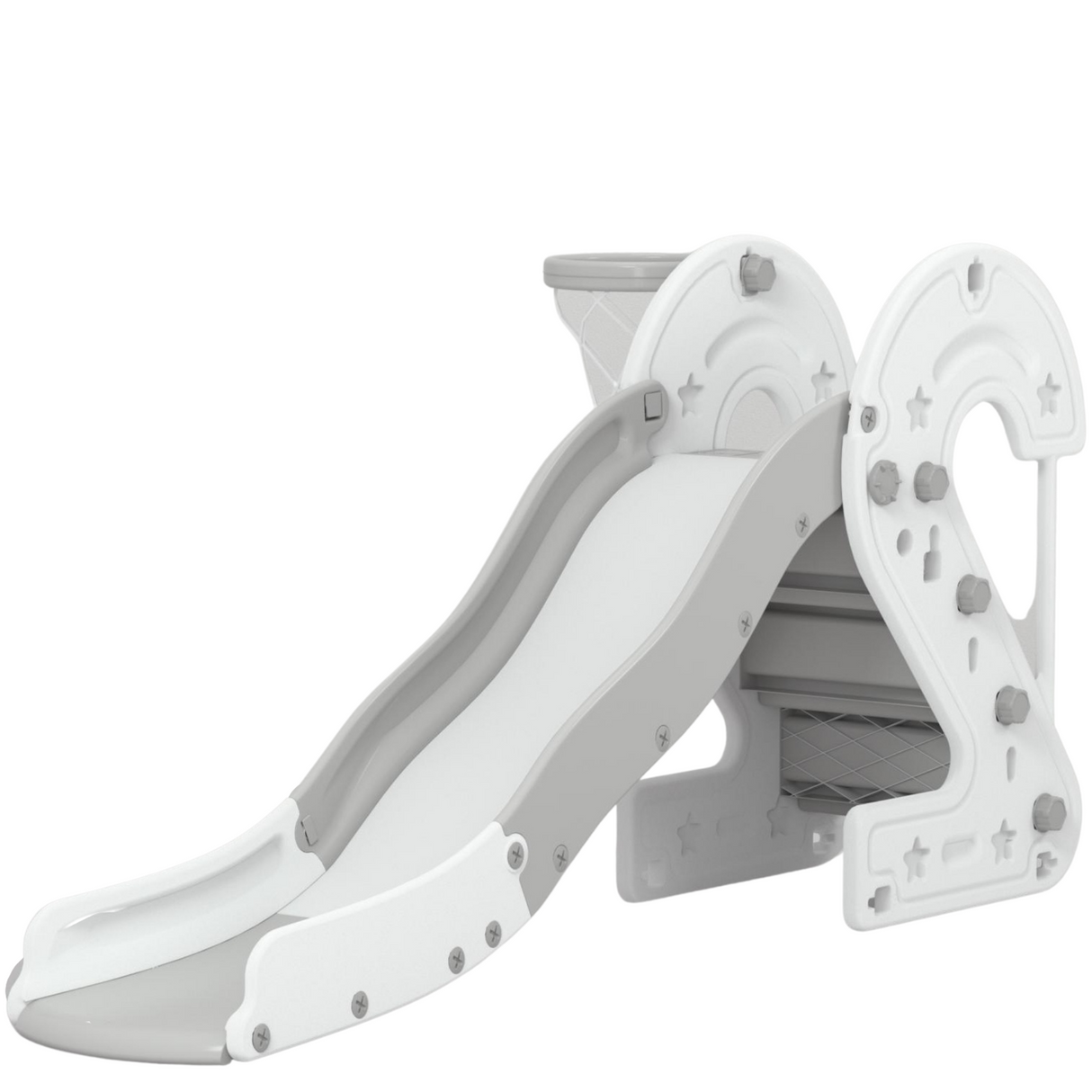 Toboggan à chiffres pour enfants, intérieur et extérieur, avec cadre à billes - Jeu interactif et amusant pour les enfants et les tout-petits