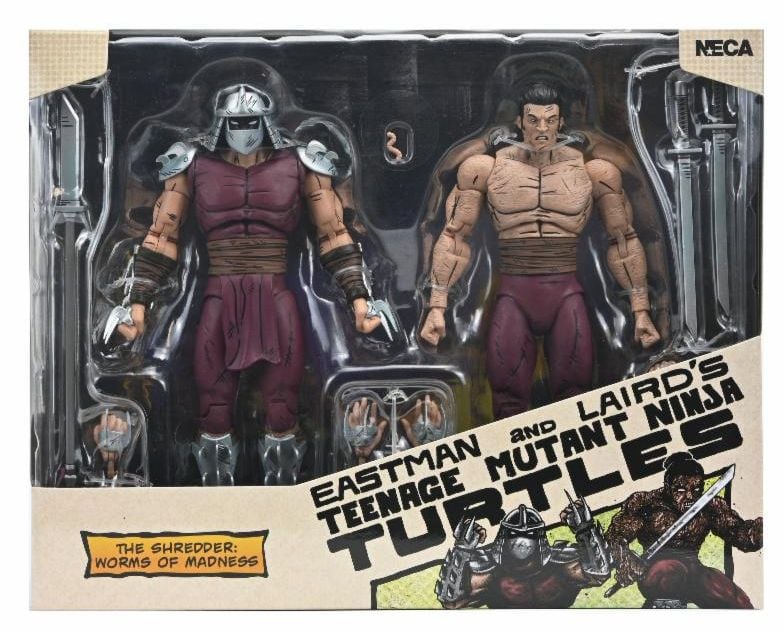 Teenage Mutant Ninja Turtles Worms of Madness Shredder (Mirage Comics) 2 pack