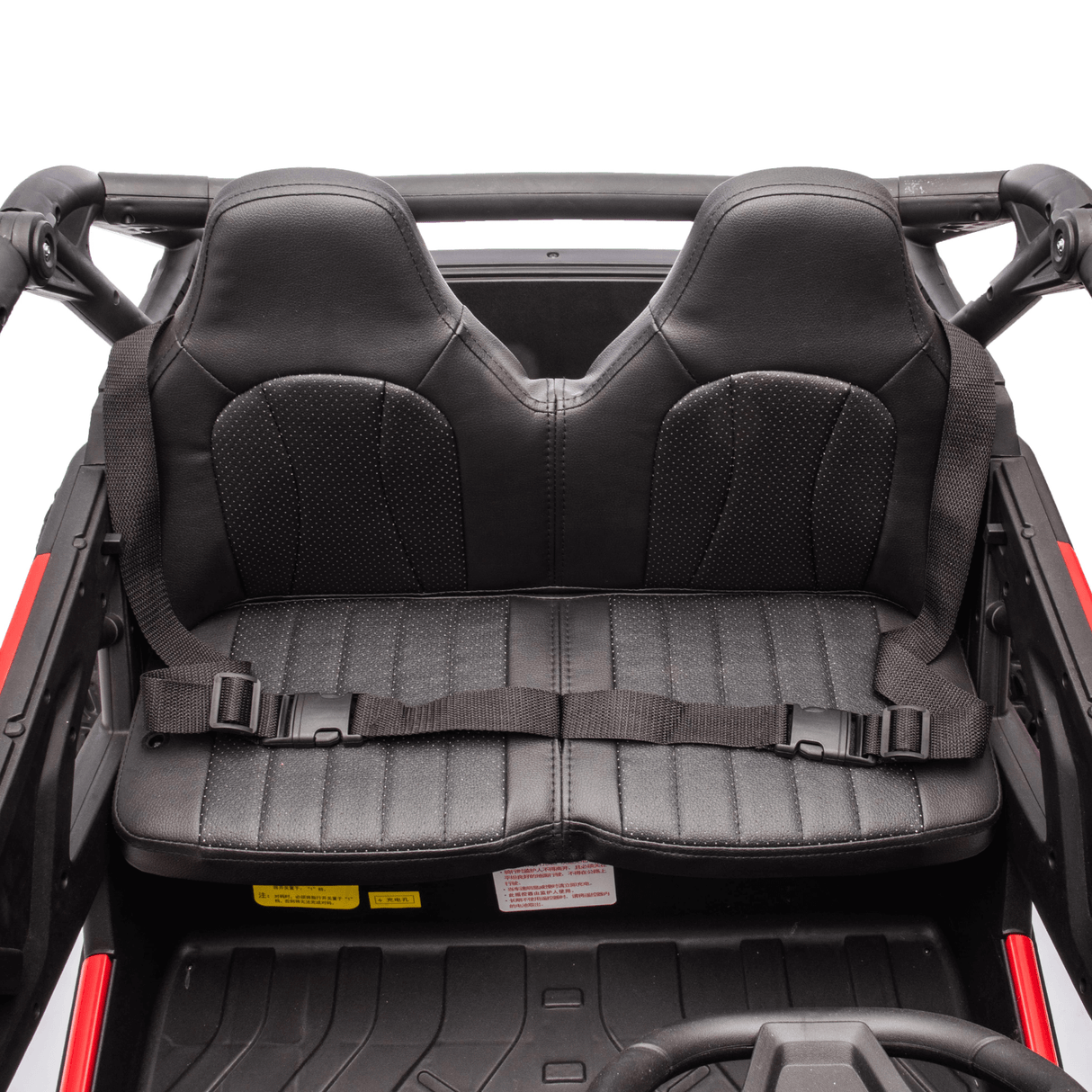 24V Trail Blazer Edition 4x4 Kids Off-Road Ride-On UTV Buggy W/ Rubber Wheels, Music Player & RC