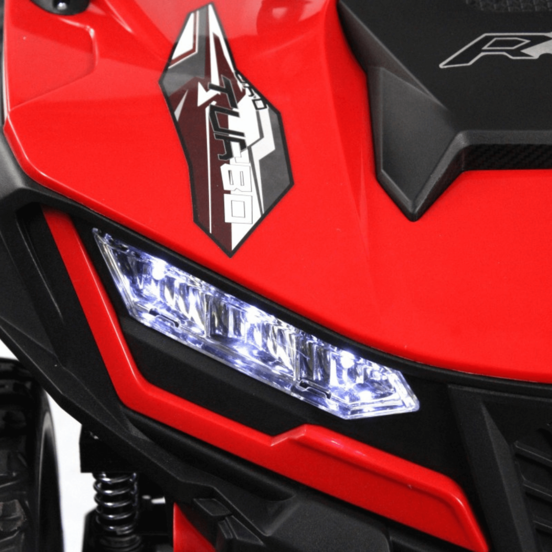 24V Trail Blazer Edition 4x4 Kids Off-Road Ride-On UTV Buggy W/ Rubber Wheels, Music Player & RC