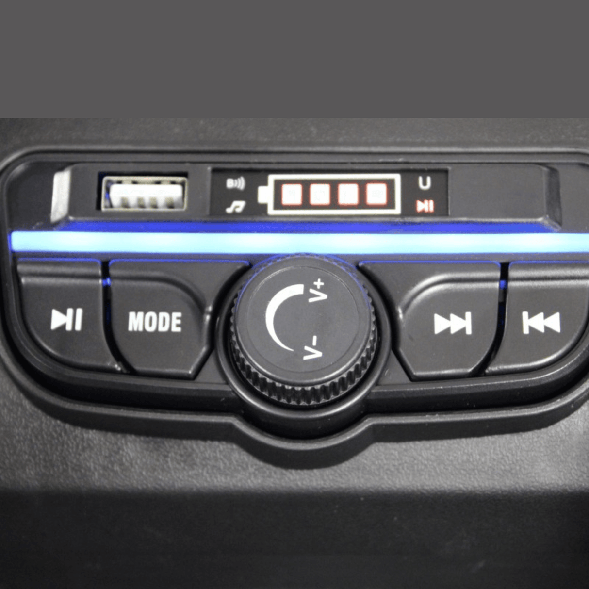 24V Trail Blazer Edition 4x4 Kids Off-Road Ride-On UTV Buggy W/ Rubber Wheels, Music Player & RC