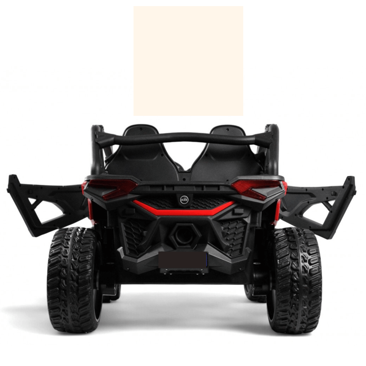 24V Trail Blazer Edition 4x4 Kids Off-Road Ride-On UTV Buggy W/ Rubber Wheels, Music Player & RC