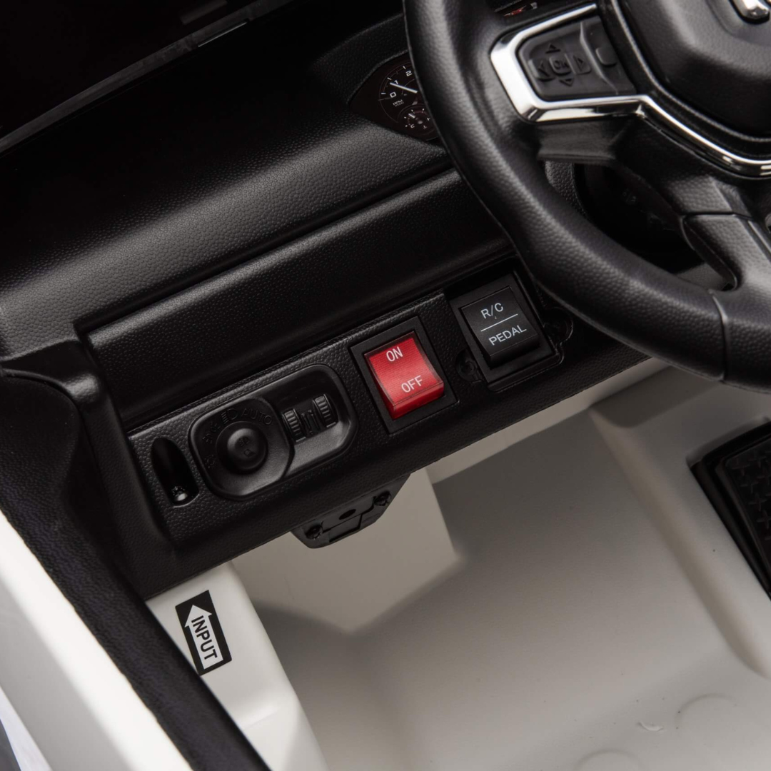 24V RAM 3500 Complete XXL Edition 4x4 Kids 2-Seater Ride-On Truck W/ Rubber Wheels, Music Player & RC