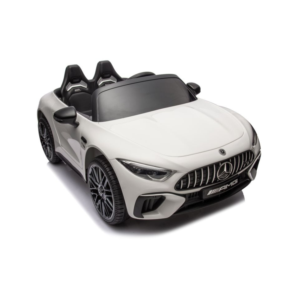 Voiture de luxe Mercedes Benz AMG SL63 12 V pour enfants : voiture télécommandée électrique XL