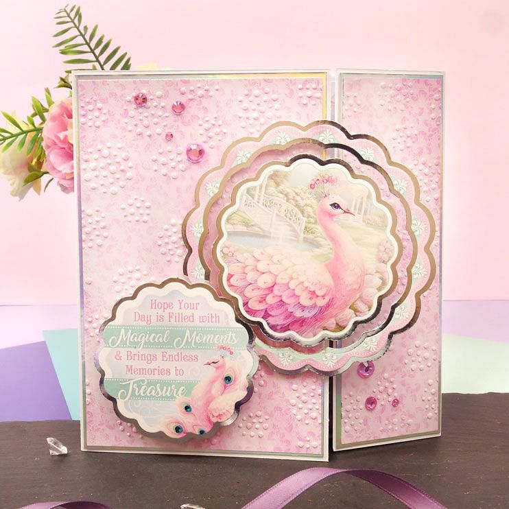 Crafty Stash Pads - Peacock Paradise