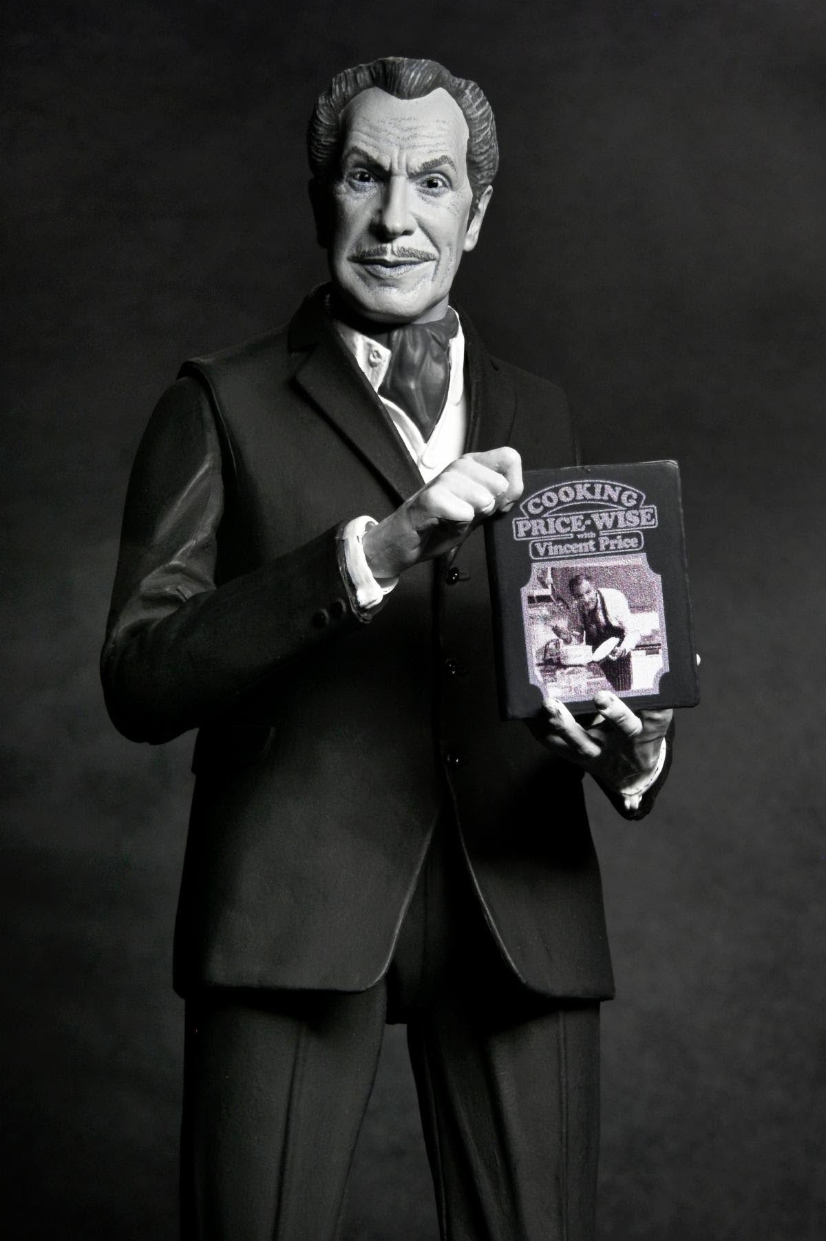 Vincent Price - 7" Scale Action Figure - Ultimate Vincent Price (B&W) (Preorder Feb/Mar 2026)