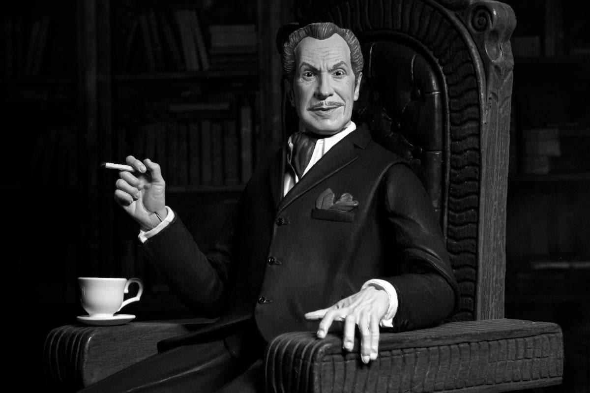Vincent Price - 7" Scale Action Figure - Ultimate Vincent Price (B&W) (Preorder Feb/Mar 2026)