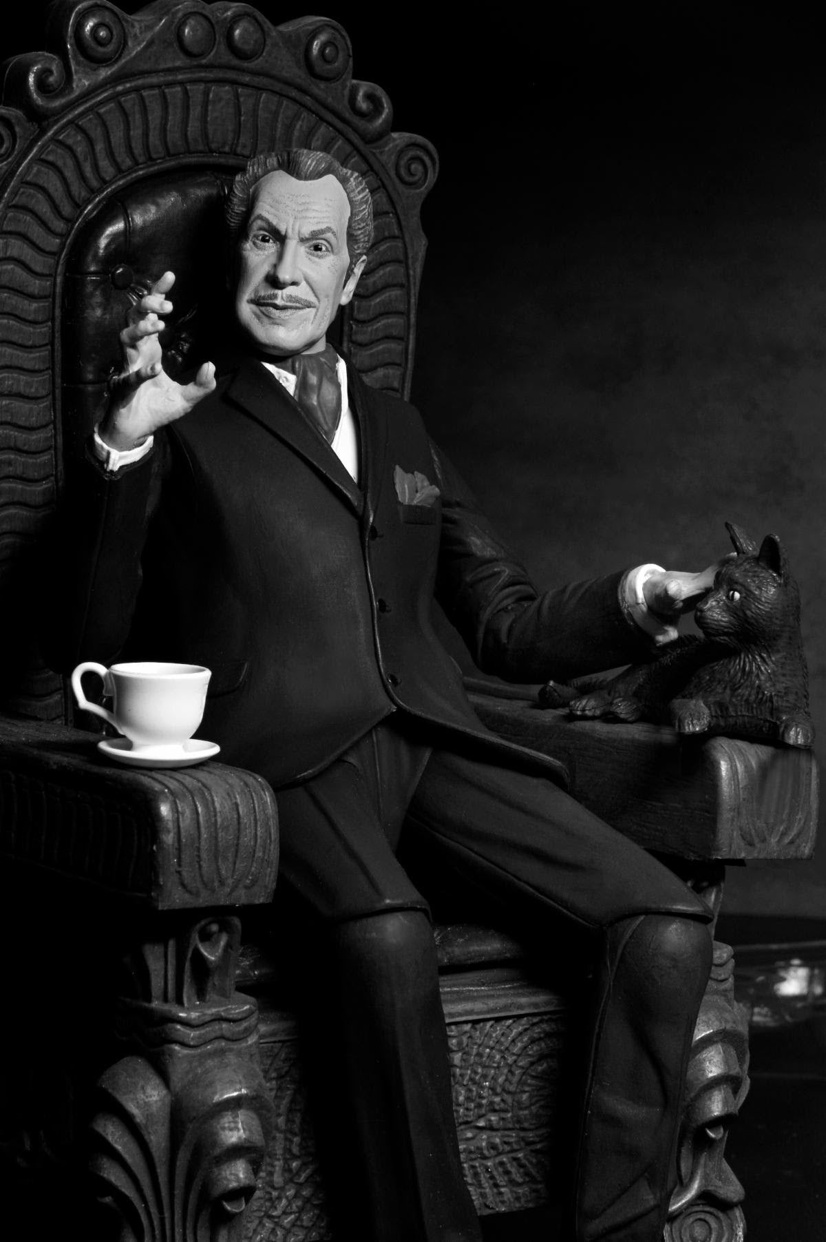 Vincent Price - 7" Scale Action Figure - Ultimate Vincent Price (B&W) (Preorder Feb/Mar 2026)
