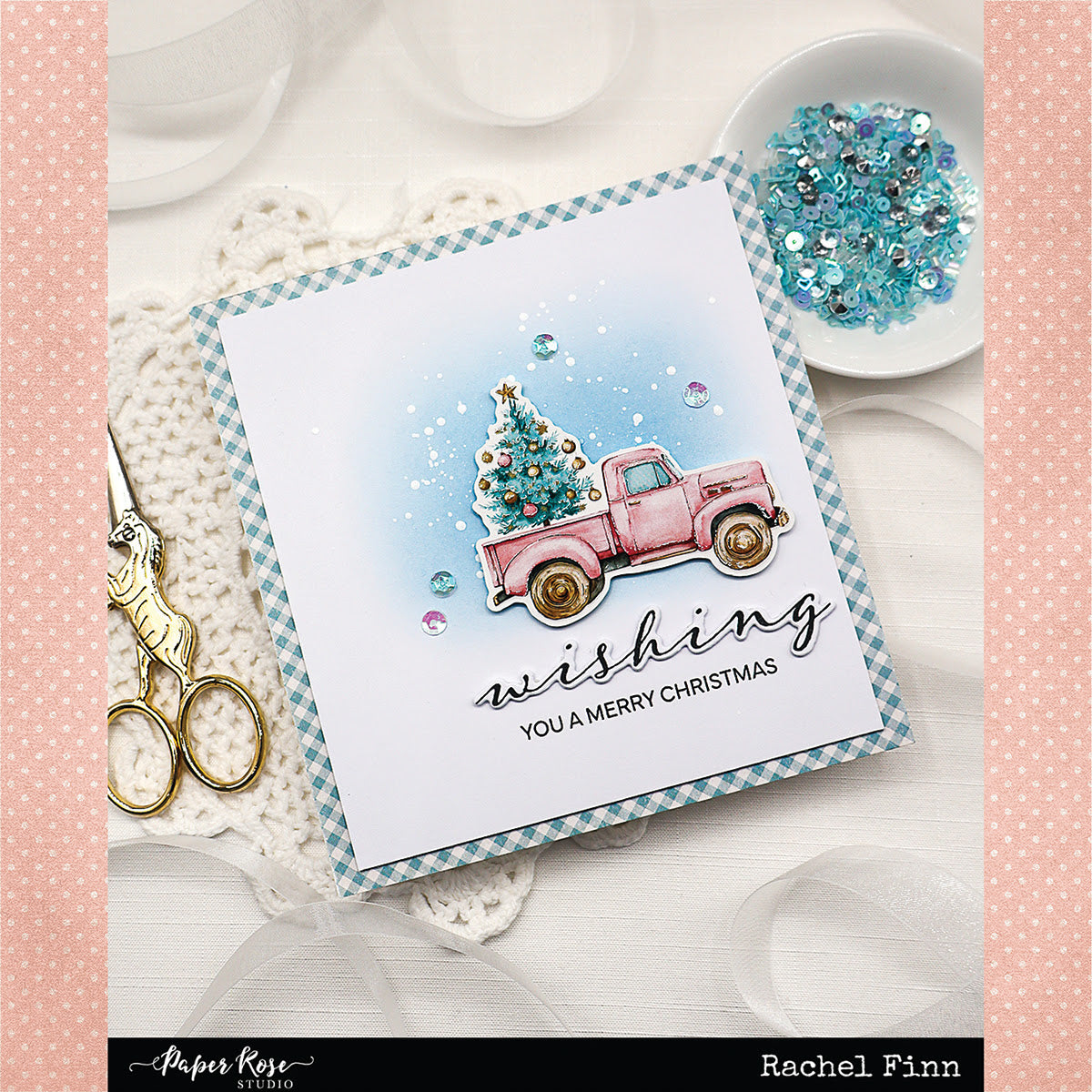 Wishing & Sending Sentiments Metal Die 34398