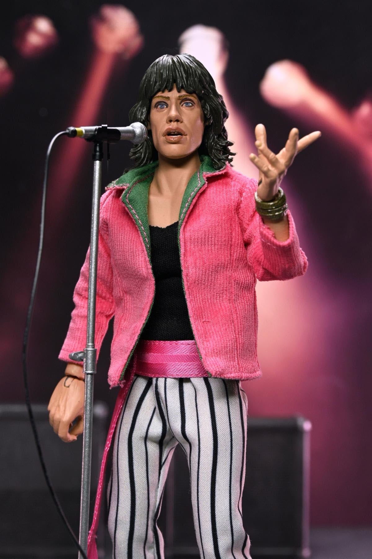 The Rolling Stones - 8” Clothed Action Figure - Mick Jagger (1975) Figure (Preorder Feb/Mar 2026)