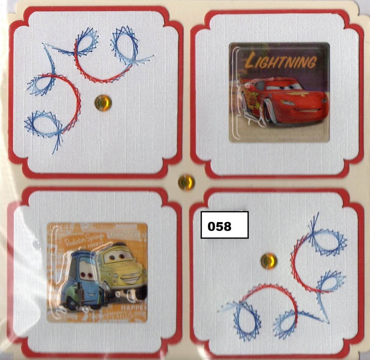 Laura's Design Digital Embroidery Pattern - Four Corners