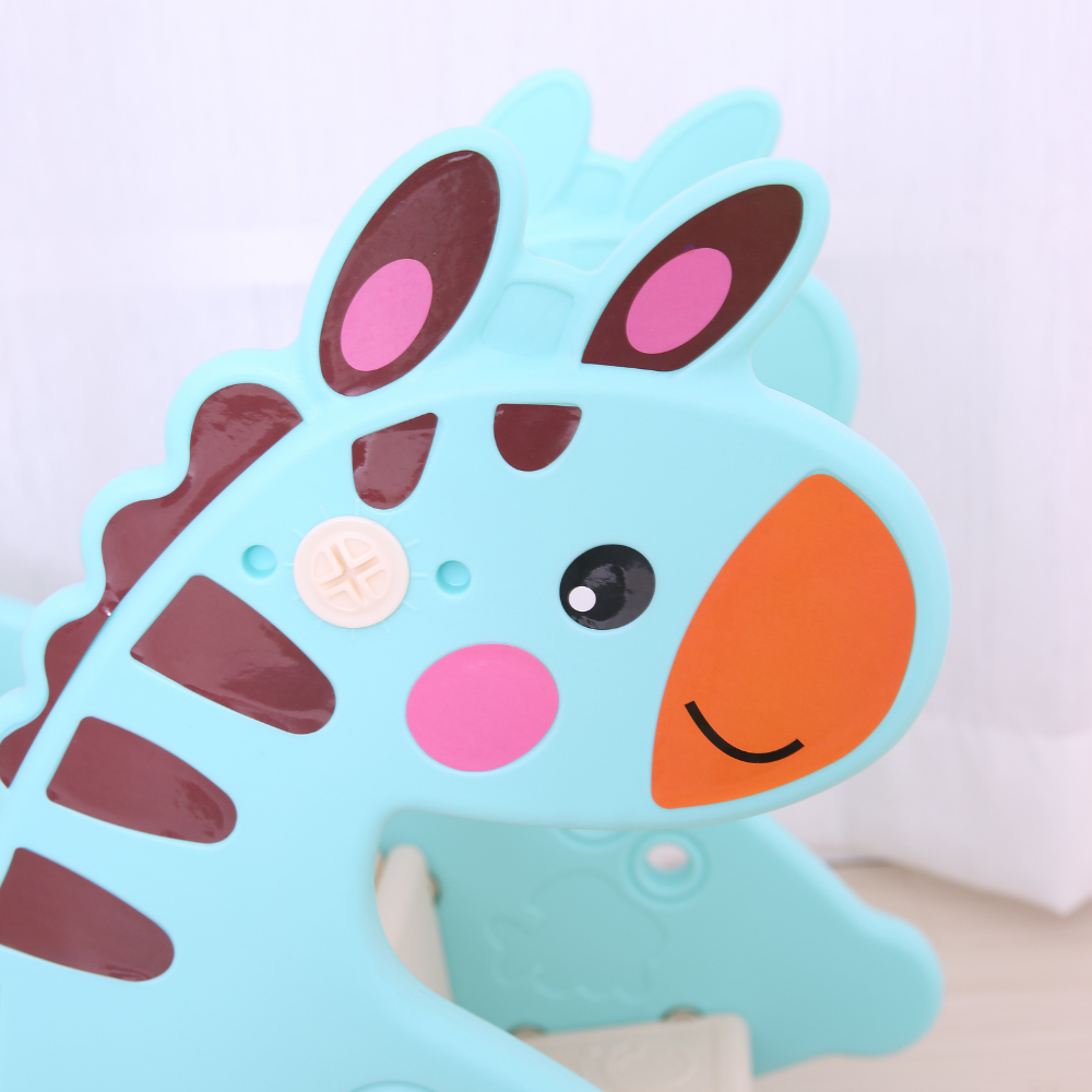 Infants & Toddlers Musical Rocking Zebra Edition Feeding Chair