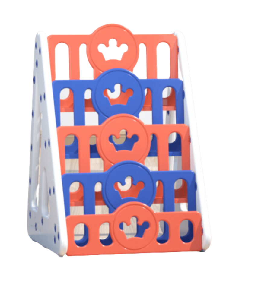 Kids & Toddlers Indoor & Outdoor Crown Edition Bookshelf: Toddler Luxury Organizer