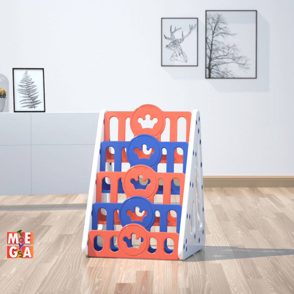 Kids & Toddlers Indoor & Outdoor Crown Edition Bookshelf: Toddler Luxury Organizer