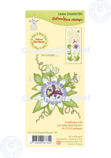 Lecreadesign Deco Clear Stamp Passion Flower 3D