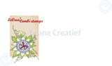 Lecreadesign Deco Clear Stamp Passion Flower 3D
