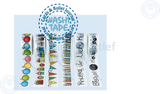 Washi Tape Flags 20mm x 5m