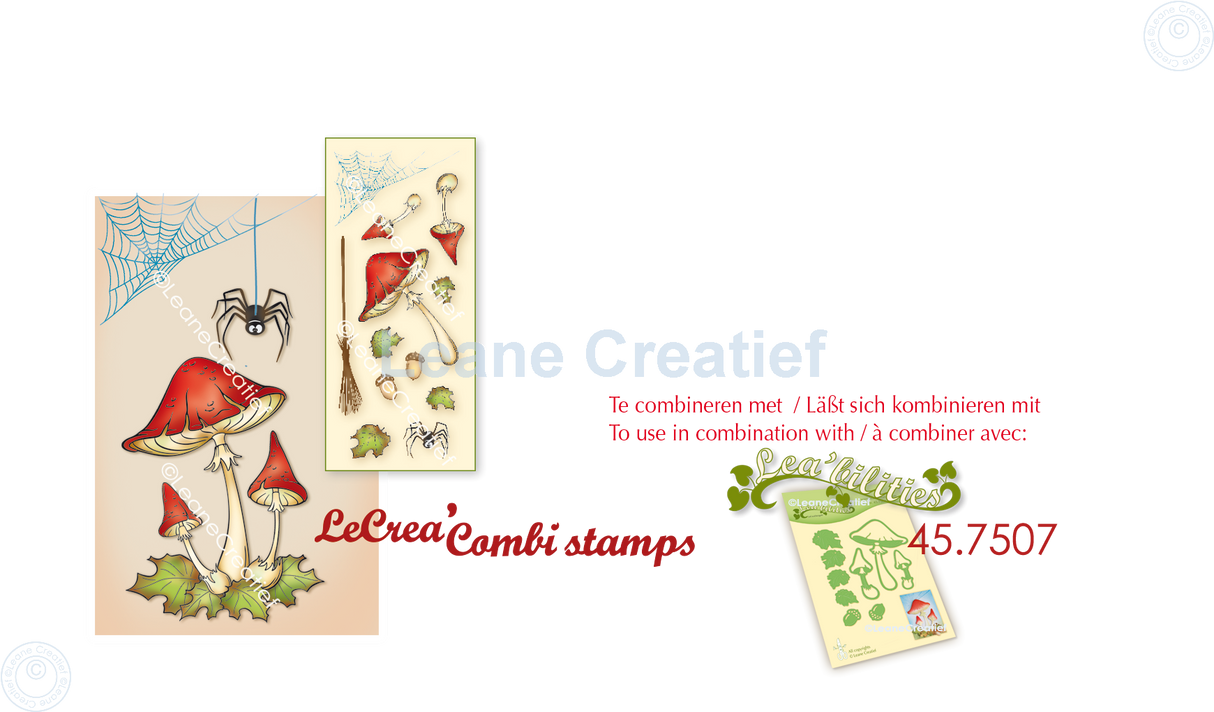 LeCreaDesign Combi Clear Stamp Autumn Time