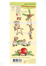 LeCreaDesign Combi Clear Stamp The World Of Mice Christmas