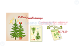LeCreaDesign Combi Clear Stamp Christmas Trees