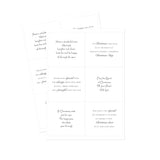 Kanban Crafts Christmas Verses Peelables, 48 stickers