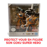 Display Case Protector for SH Figure Son Goku Super Hero PET Protector Pack of 10