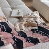 Desert Sunset Geometric Print Extended Throw
