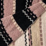 Desert Sunset Geometric Print Extended Throw