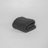 Charcoal Grey Ribbed Lovey