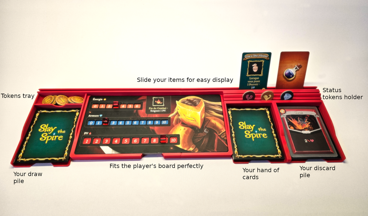 Slay The Spire - Player Dashboards (kit of 4)