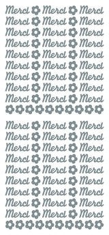 Peel Off Stickers - Merci