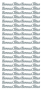 Peel Off Stickers - Bonnes Fêtes