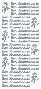 Peel Off Stickers - Bon Anniversaire