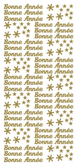 Peel Off Stickers - Bonne Année