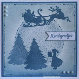Clear Stamp Silhouette Thank You Santa!!