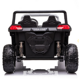 Buggy UTV 24 V Ultra Treck XXL : UTV électrique tout-terrain 4x4 pour enfants à deux places