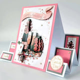 Die Cut Decoupage – Champagne And Roses (Pack Of 3)
