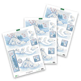 Die Cut Decoupage – Polar Bears (Pack Of 3)