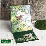 Die Cut Decoupage – Wren In Mayblossom (Pack Of 3)