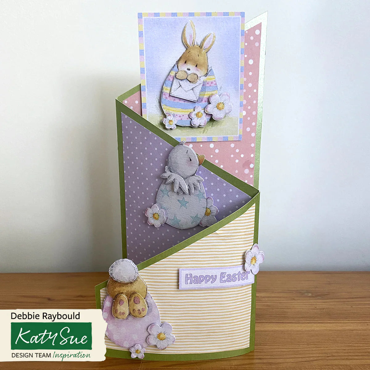 Die Cut Decoupage – Easter Bunnies (Pack Of 3)