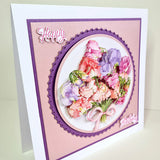 Die Cut Decoupage – Sweet Peas (Pack Of 3)
