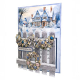 Katy Sue Die Cut Decoupage – Christmas Floral Embellishments, Winter (pack of 3)