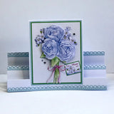 Die Cut Decoupage - Birthday Cake and Flowers (Pack Of 12)