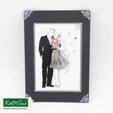 Die Cut Decoupage - Romance and Weddings (Pack Of 12)
