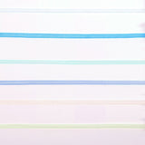 Vaessen Creative Organza Ribbon 6 Colours 3mmx2m Baby Blue