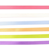Vaessen Creative Satin Ribbon 6 Colours 6mmx2m Spring