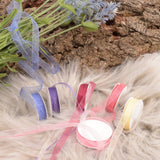 Vaessen Creative Organza Ribbon 6 Colors 6mmx2m Baby Rose