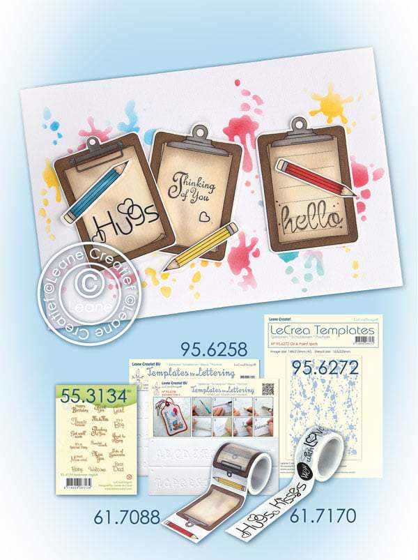 Washi Tape Clip Boards, 45mm X 5m